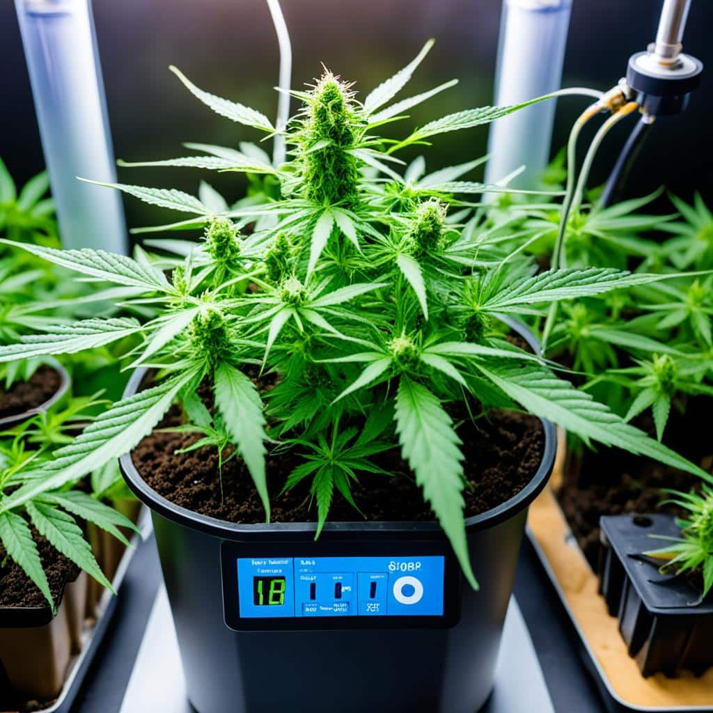cannabis sämling 1 woche