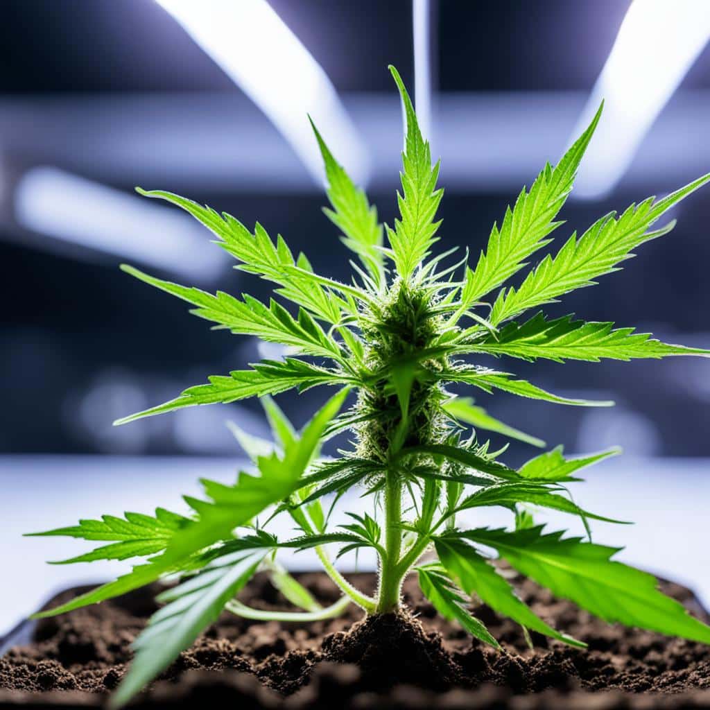 cannabis sämling wächst langsam