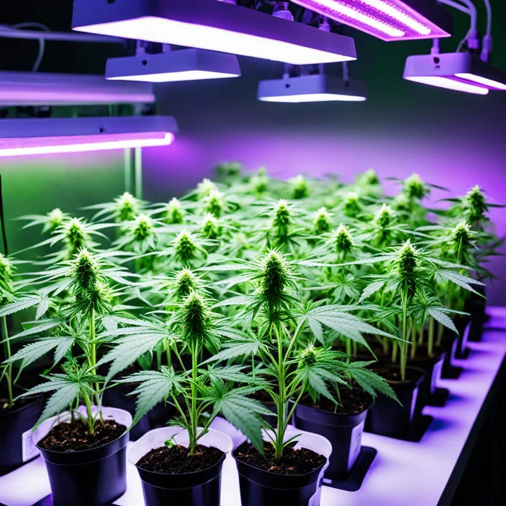 wie viel licht brauchen cannabis sämlinge