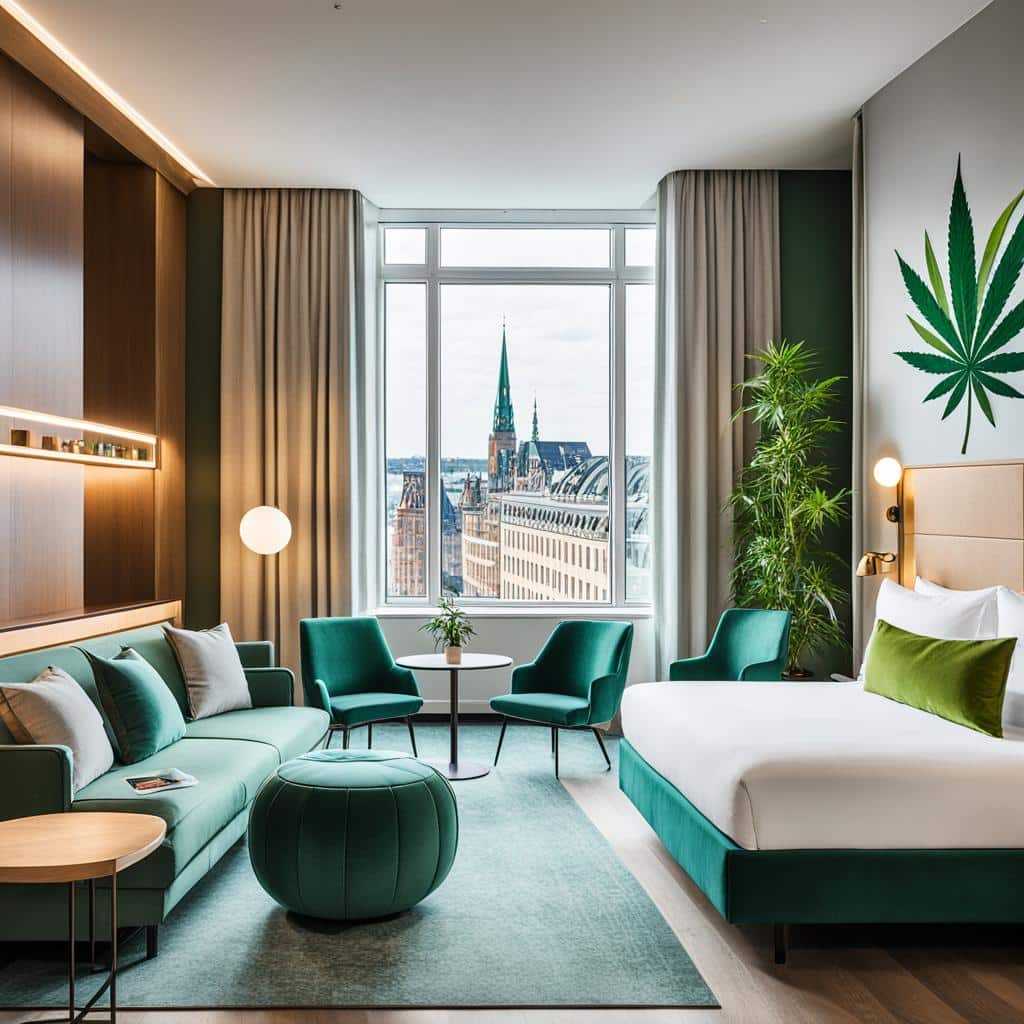 Cannabis freundliche Hotels Hamburg
