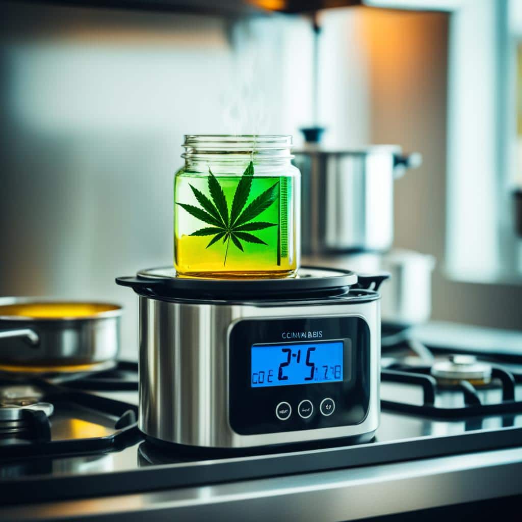 cannabis öl temperatur