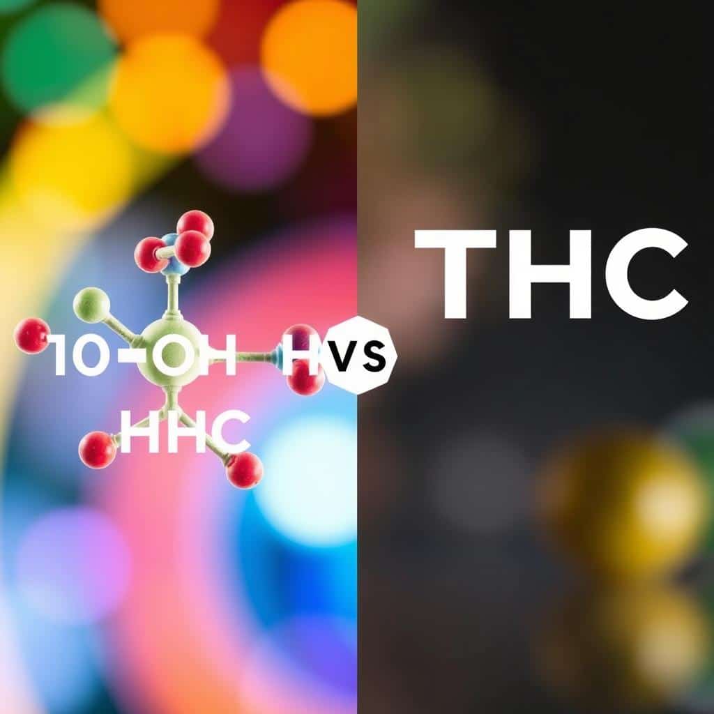 10 OH HHC vs THC