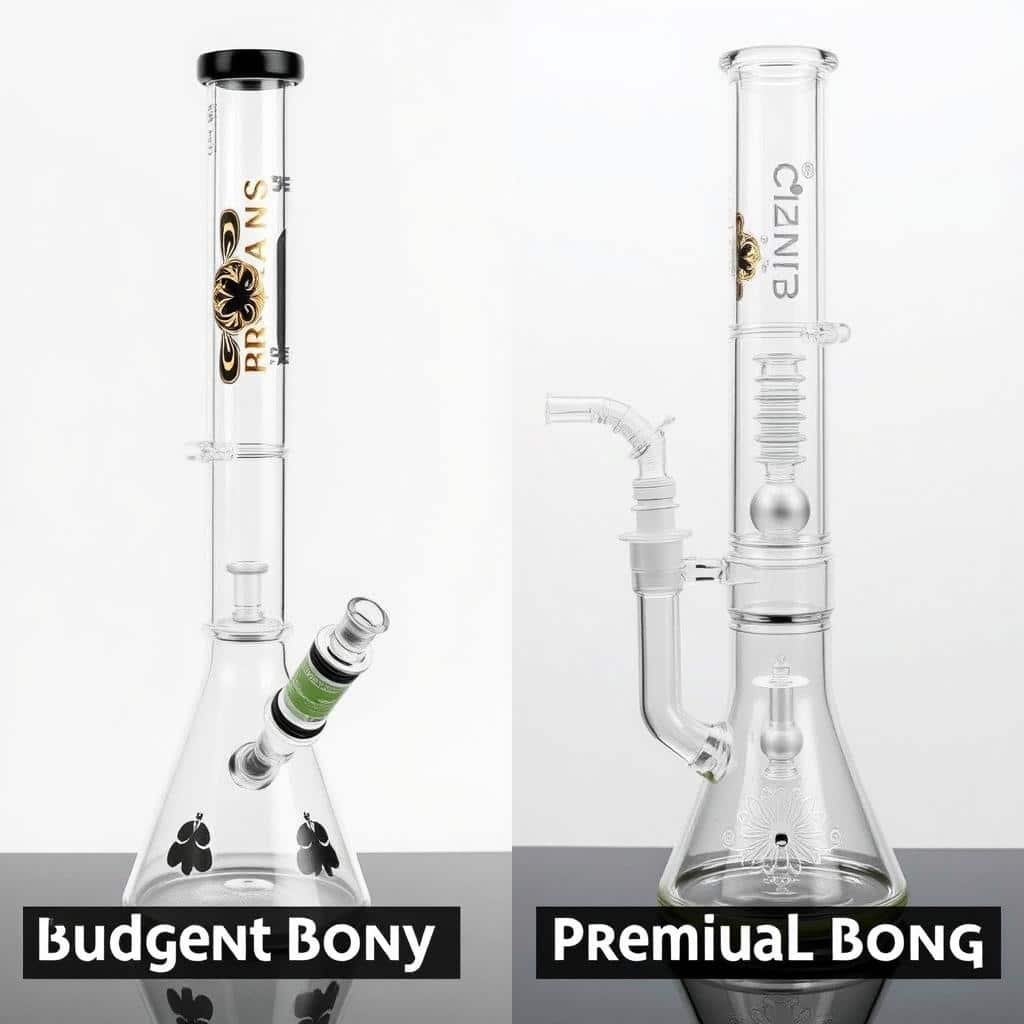 Vergleich: Günstige vs. Premium-Bongs