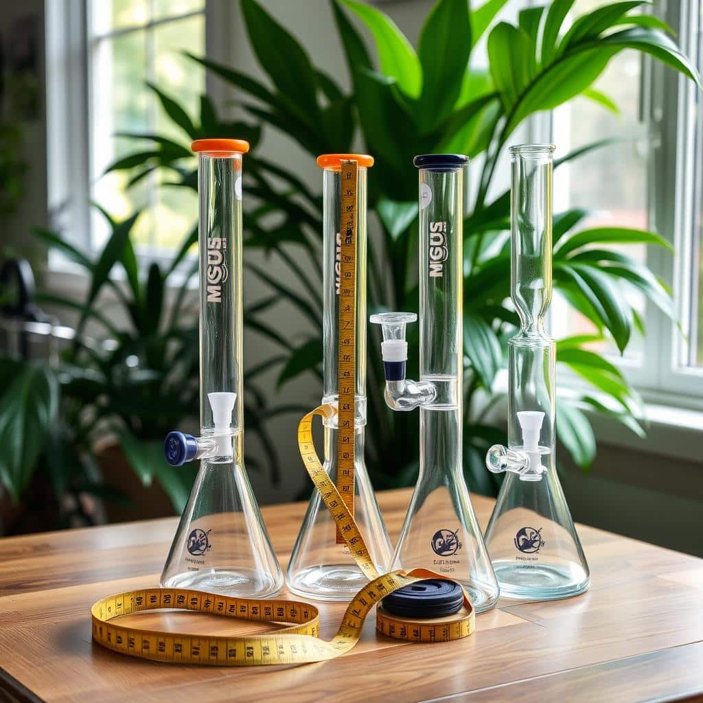 Wie finde ich die perfekte Höhe für eine Bong?