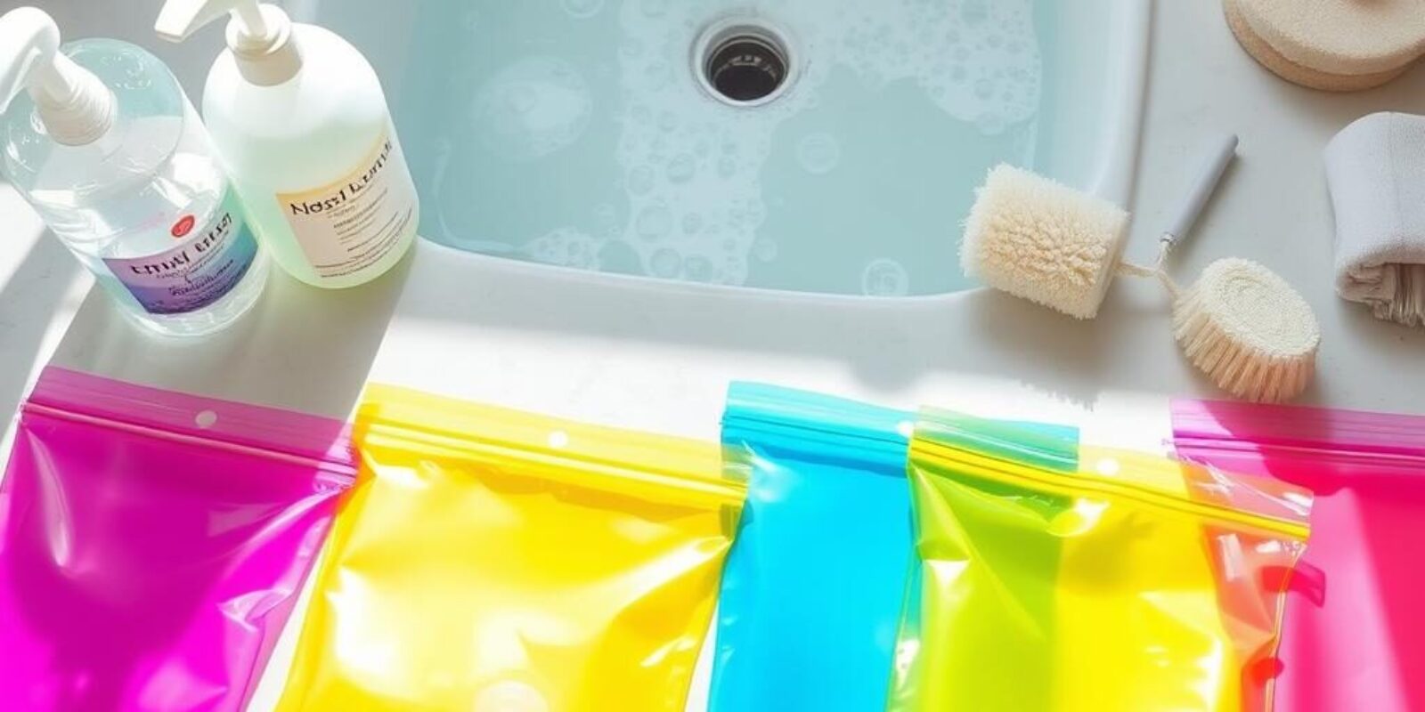 bubble bags reinigen