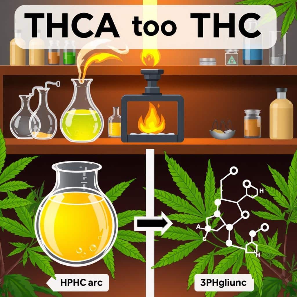 thca zu thc umwandeln