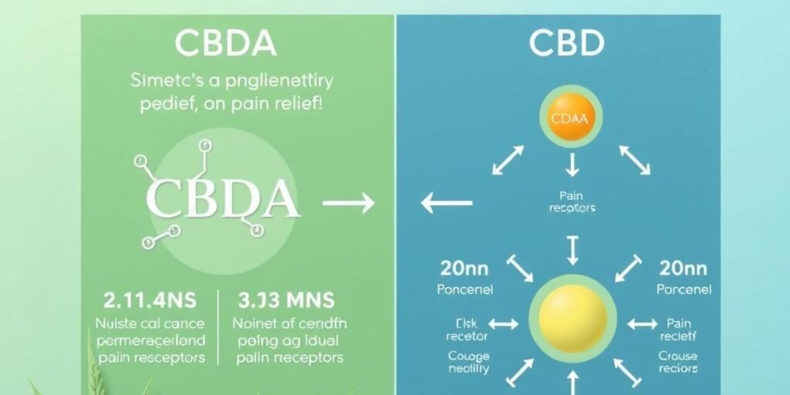 cbda vs cbd for pain