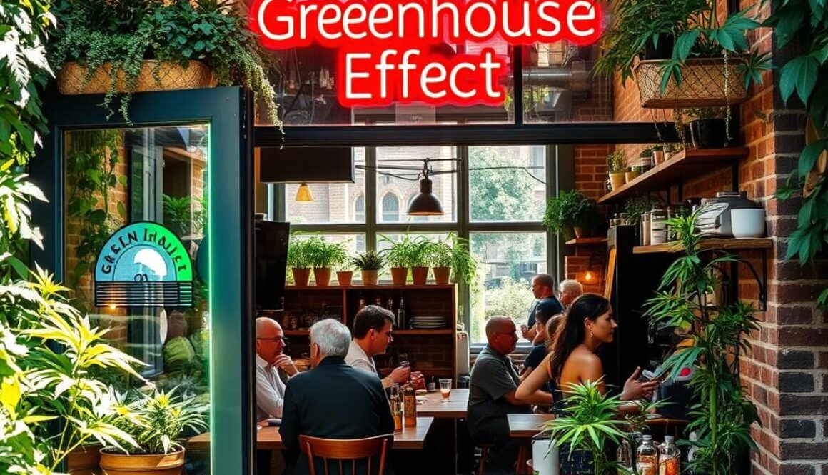 greenhouse effect Cannabis coffeeshop amsterdam
