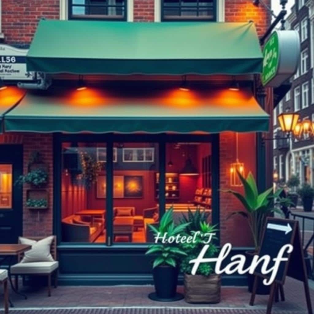 hotel Cannabis coffeeshop amsterdam