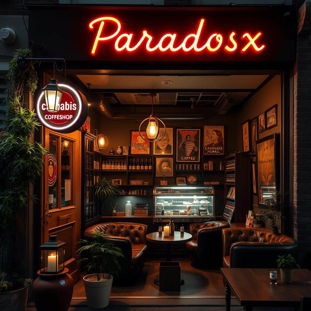 paradox Cannabis coffeeshop amsterdam