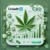 DALL·E 2025-03-11 13.16.39 - Ein professionelles LinkedIn-Post-Bild mit einem modernen, grünen Design. Das Bild sollte den aufstrebenden Markt für CBD und Cannabis visuell darstel